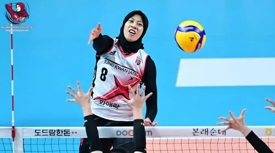 Statistik Megawati Hangestri di Korea: Bukti Megatron 3 Efisiensi Serangan: Kunci Julukan “Megatron”